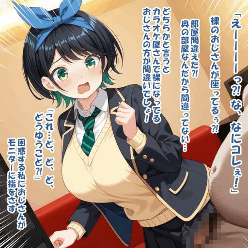 パイズリ異能力おじさん  パイズリ採点 編 サンプル2ページ目