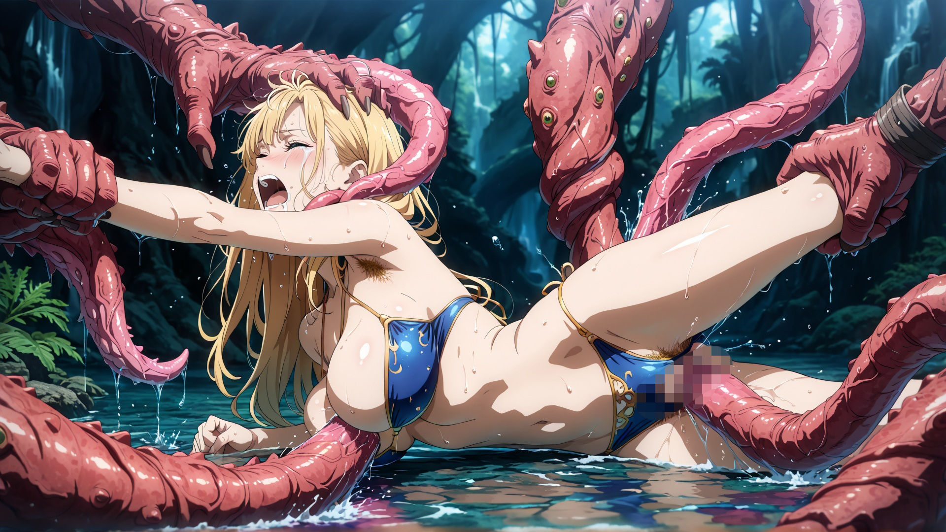 海のいきもの腋毛集 サンプル2ページ目