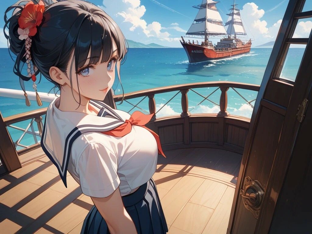 柔道娘と浴衣美女と船乗り美女とメイドのお仕事 サンプル6ページ目