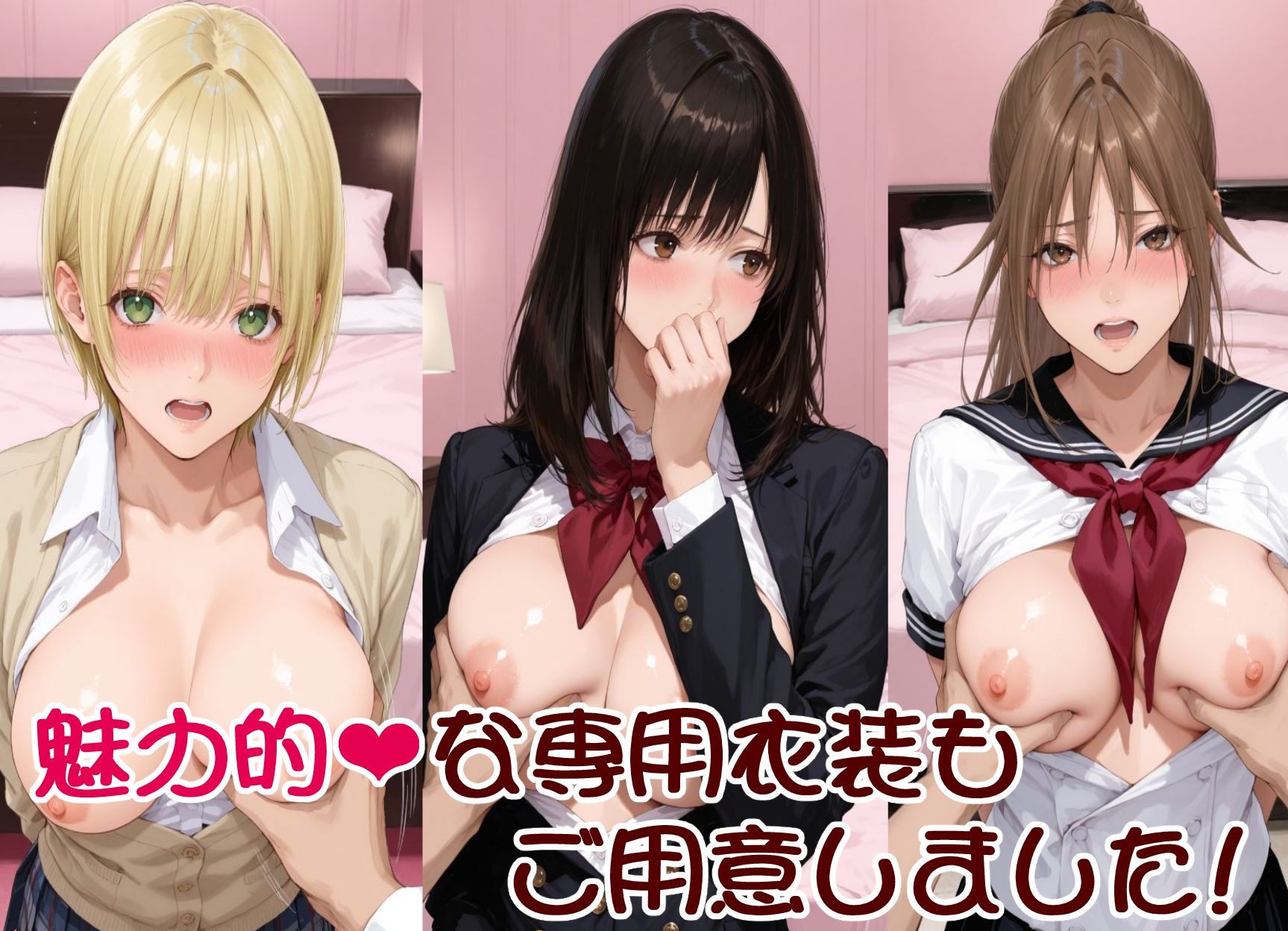 にじにじヒロインズ -いちご1〇0％編- サンプル2ページ目