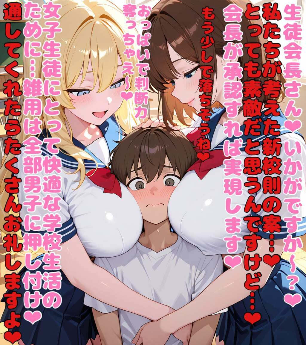 【4作品分】おっぱいサンドイッチ詰め合わせまとめ2 サンプル4ページ目