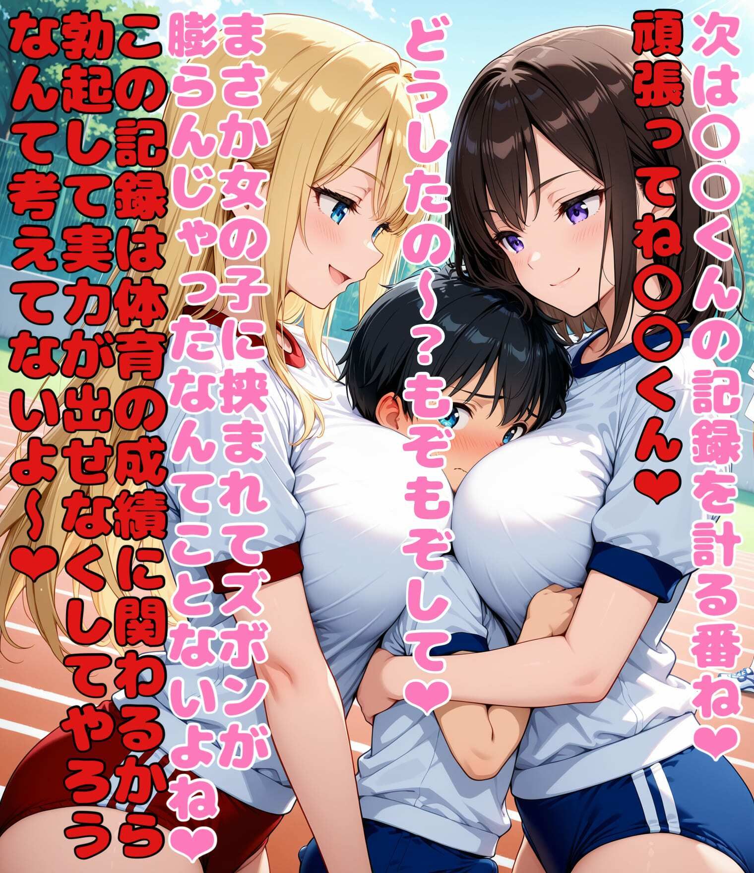 【4作品分】おっぱいサンドイッチ詰め合わせまとめ2 サンプル5ページ目