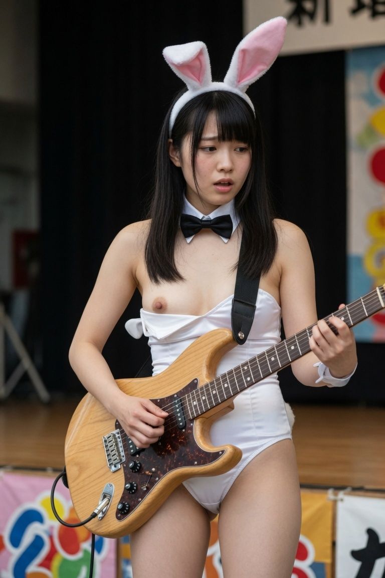 バニーガールのおっぱいポロリハプニング画像集 サンプル7ページ目