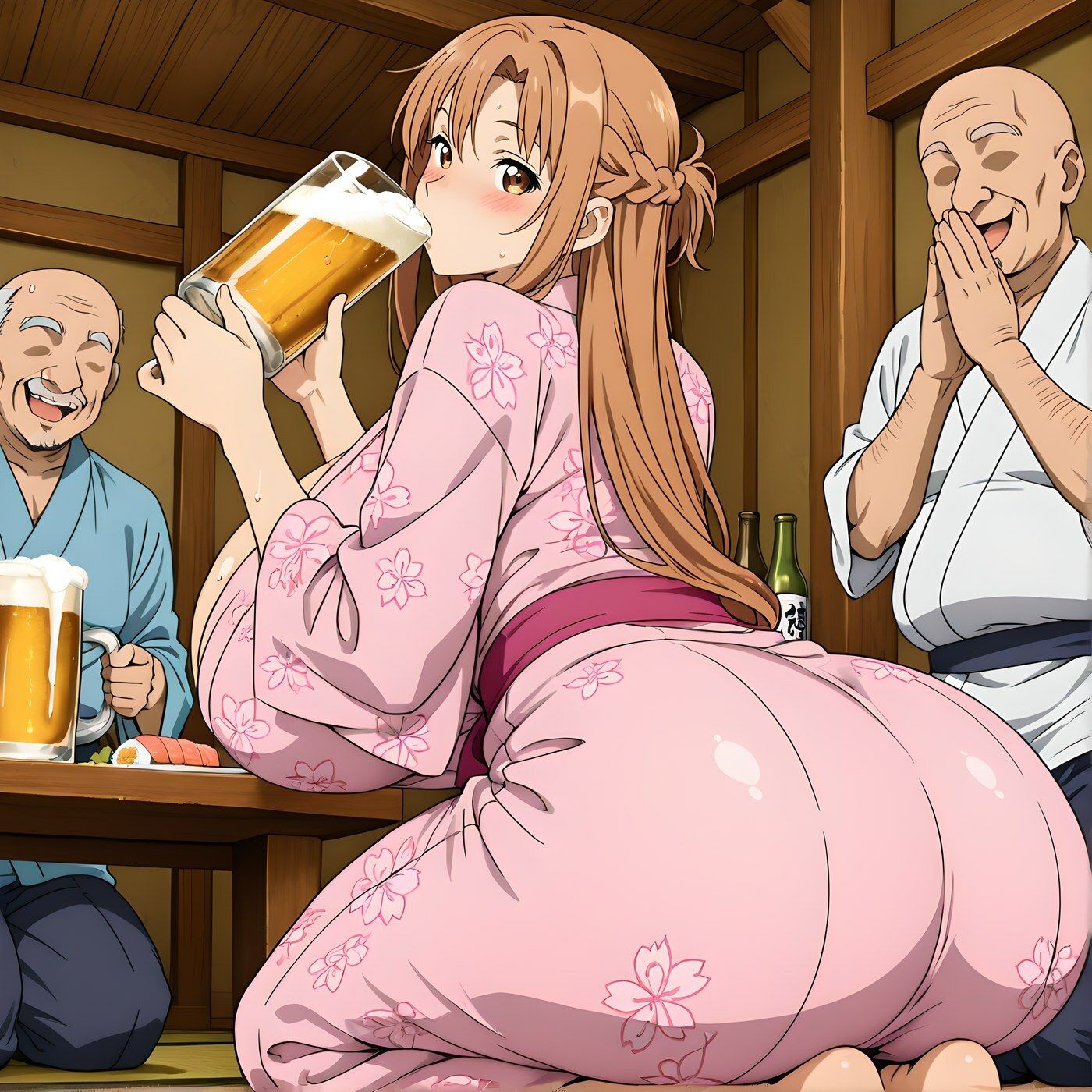 爆乳風俗嬢ア◯ナ サンプル5ページ目
