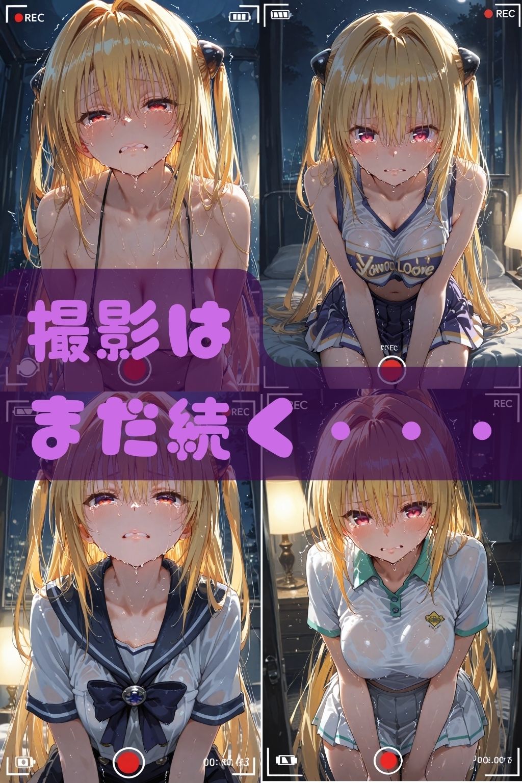 【NTR】コスプレ寝取られ拉致  toloveる  ヤミ サンプル9ページ目