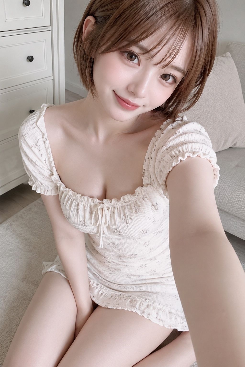 妄想自撮り彼女 Part 2 サンプル4ページ目