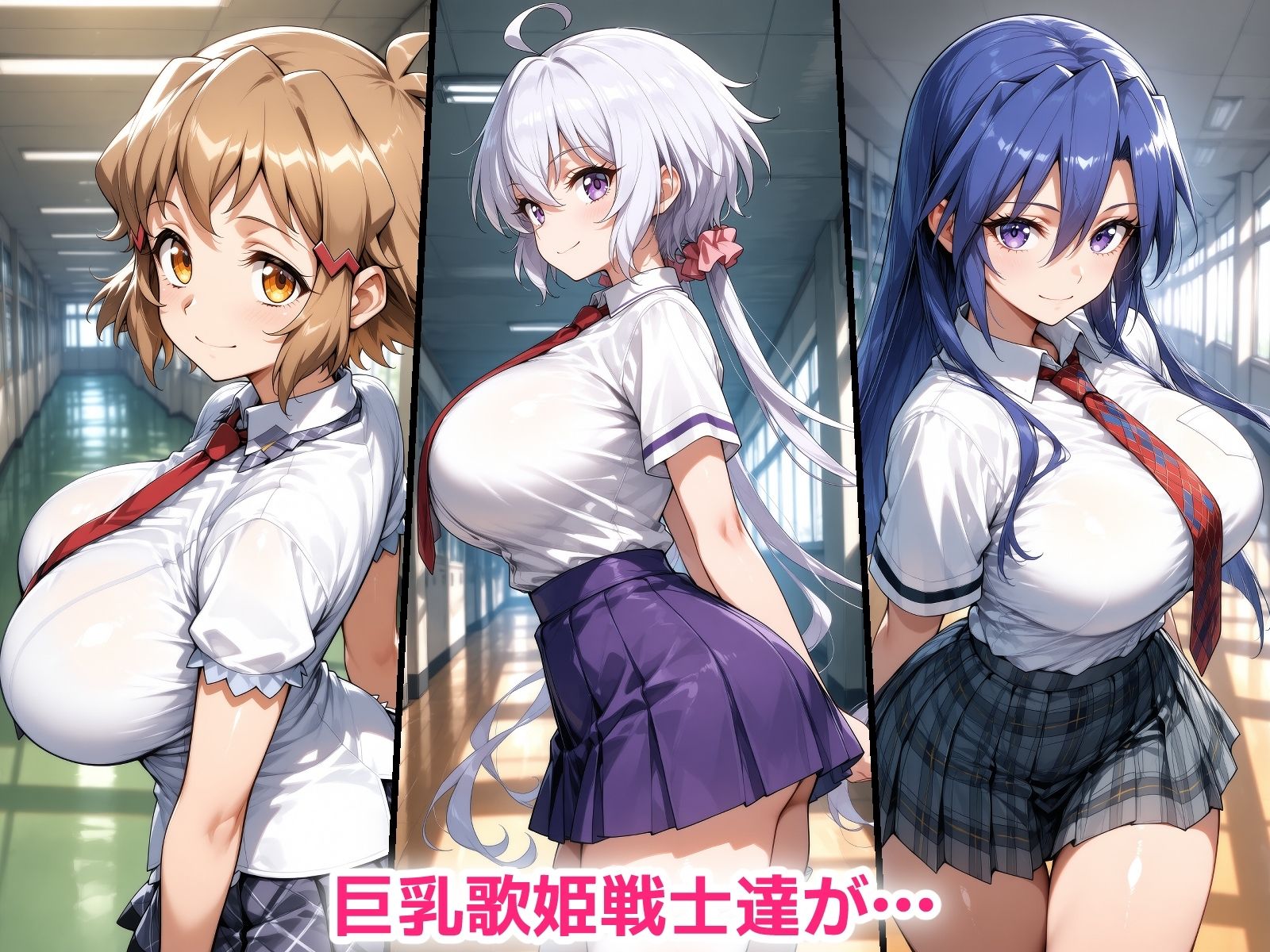 催●おじさんに寝取られる！巨乳歌姫戦士たち〜全員メス堕ち・孕ませ〜 サンプル1ページ目