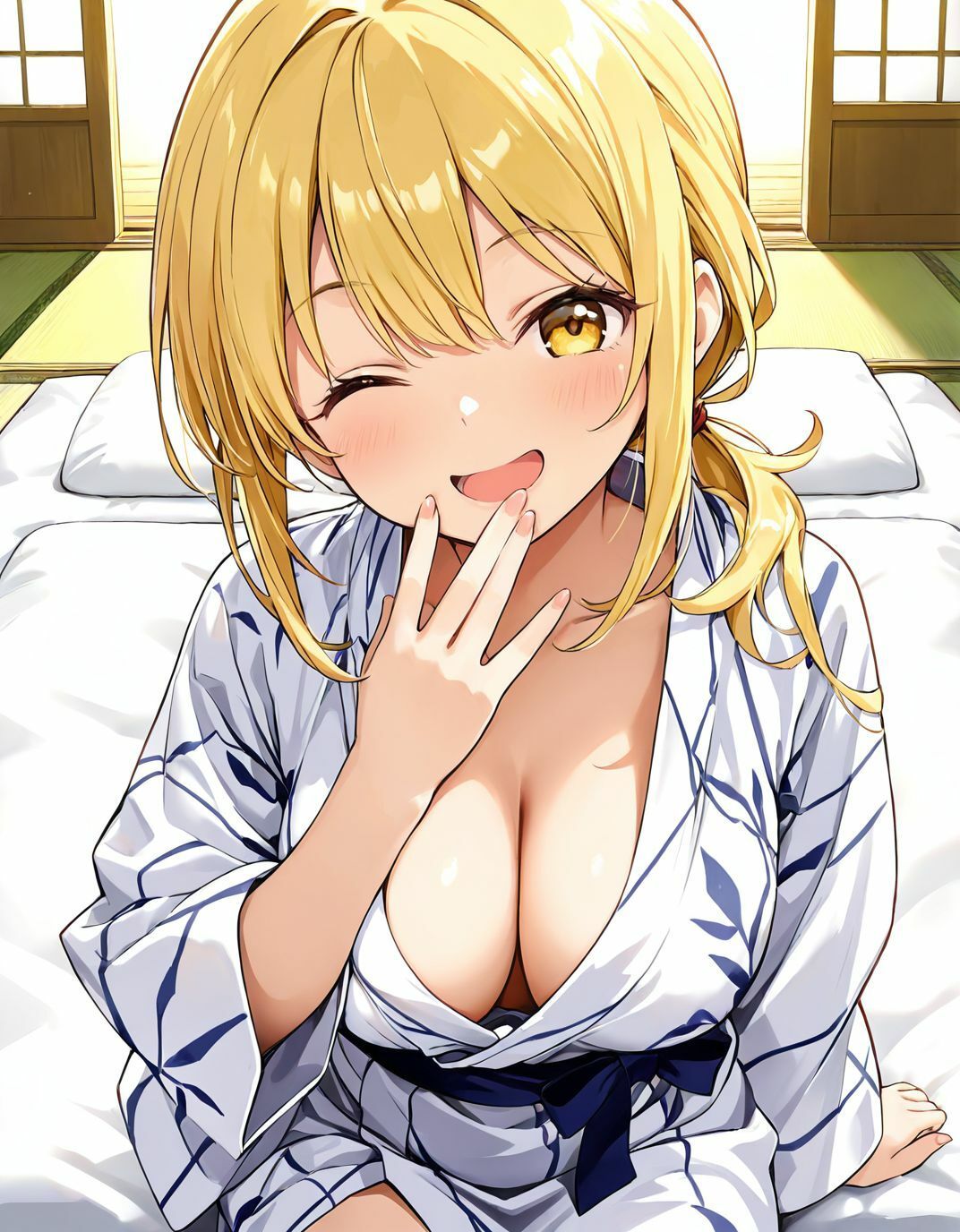 幼馴染と結婚するためにデキ婚狙うことにしました！浴衣シャーリー編 サンプル1ページ目