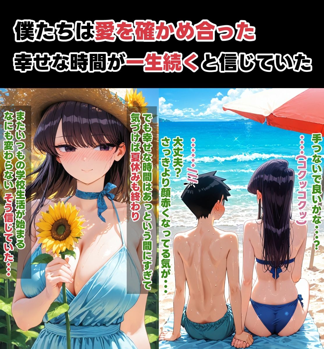 古見さんはいじめっ子の言いなり肉〇器 サンプル2ページ目