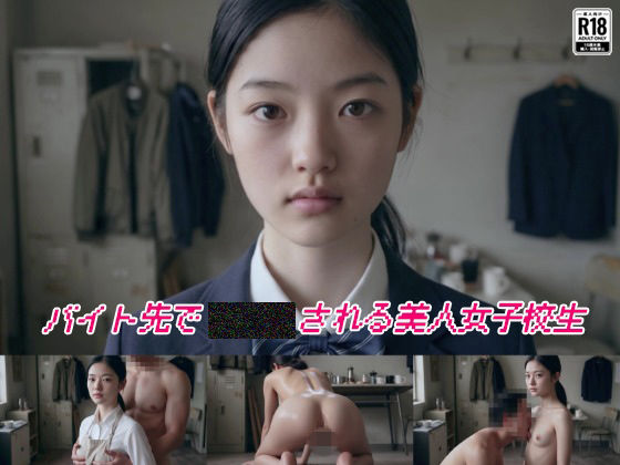 バイト先で××される真面目な女子校生