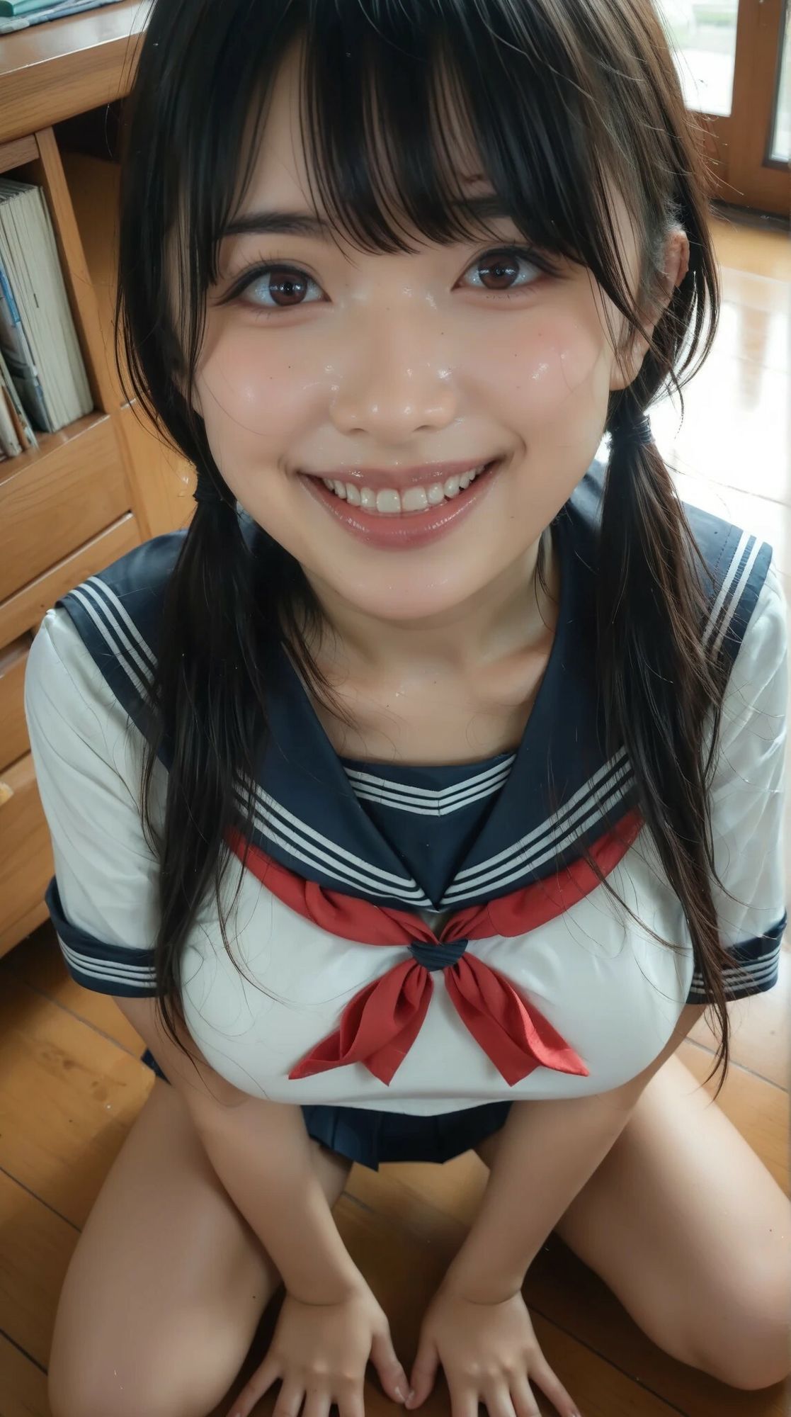コスプレ美女のフェラ サンプル1ページ目