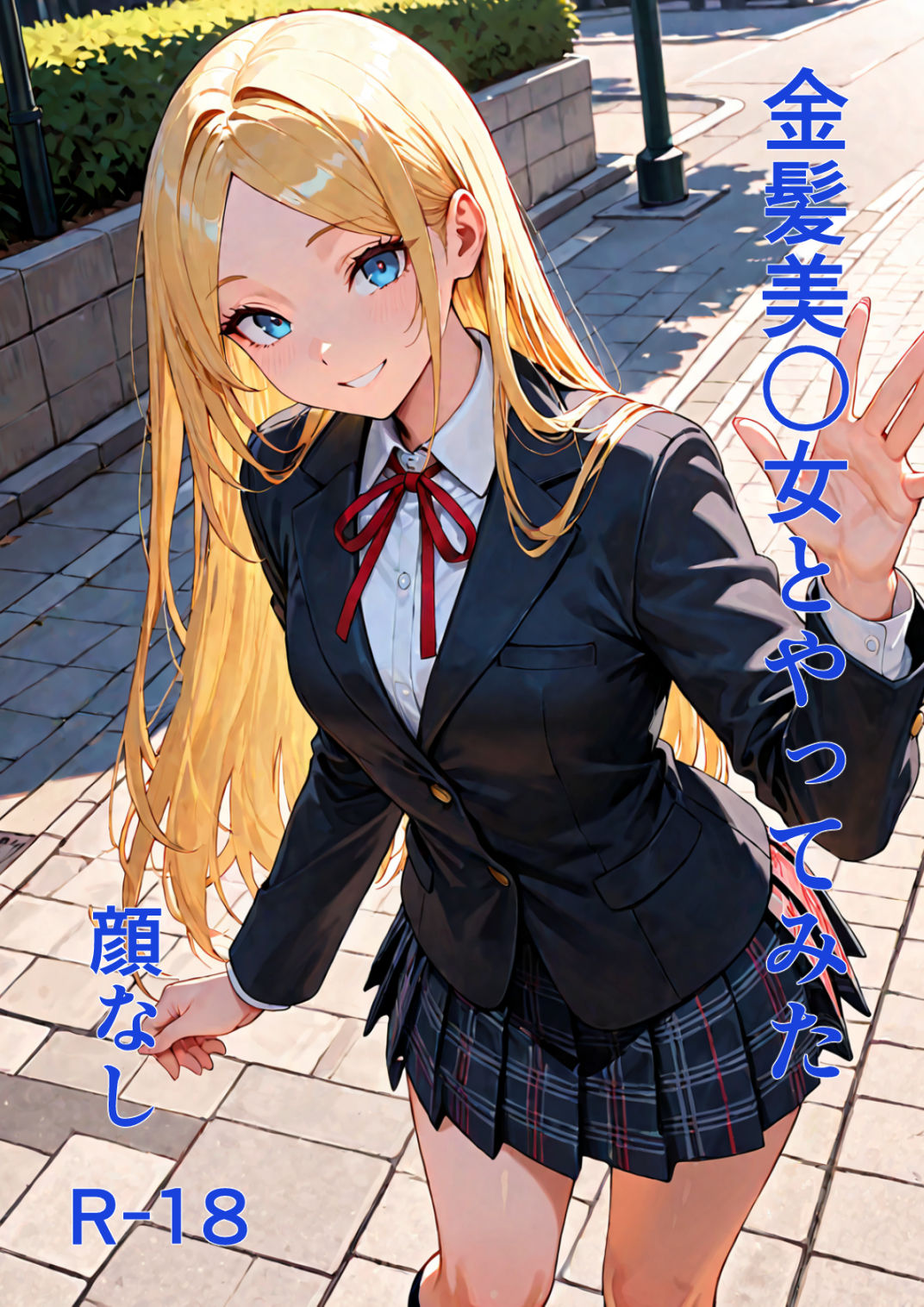 金髪美〇女とやってみた。 サンプル1ページ目