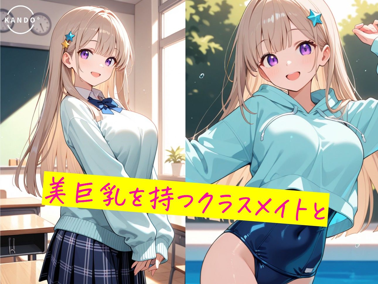 どっちが好き？ ナースVSメイド 夏の濡れ透けプール対決 【 JKLEAKS 49 】流出動画付・音声付き！ サンプル2ページ目