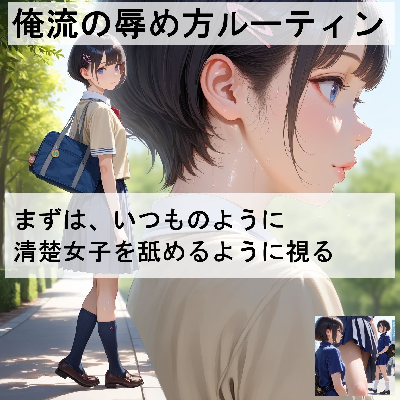 ある日、僕は神の眼を手に入れました。2  -この夏、神の手が発動したので「辱め」始めました- サンプル1ページ目
