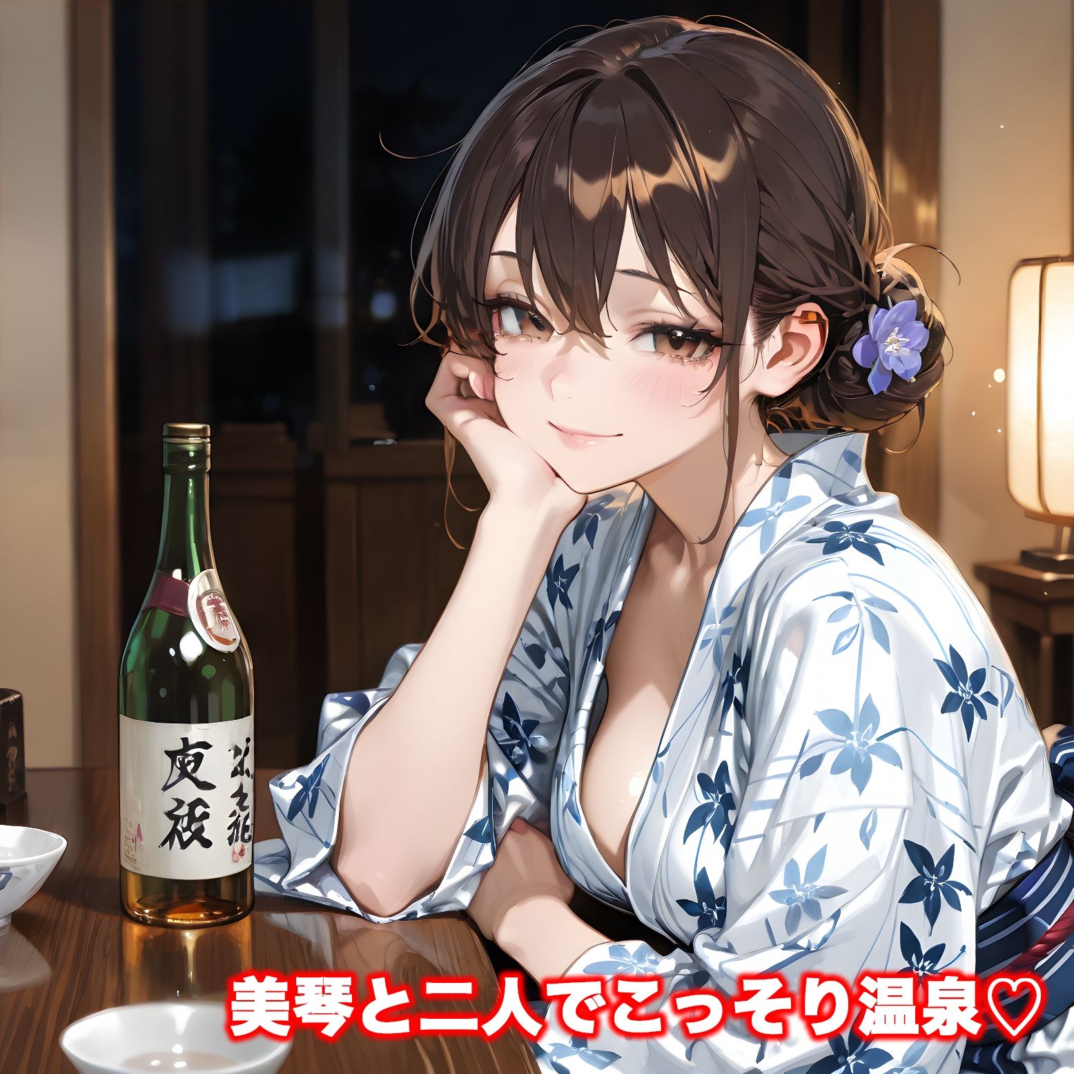 美琴〜影踏町を離れて濡れる秘湯の夜〜 サンプル1ページ目