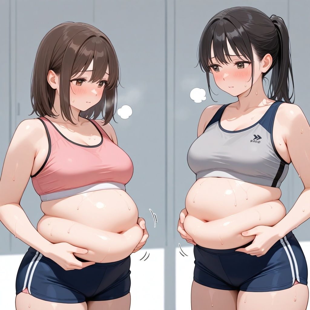 太らせぽっちゃり少女CG 【03】 サンプル3ページ目