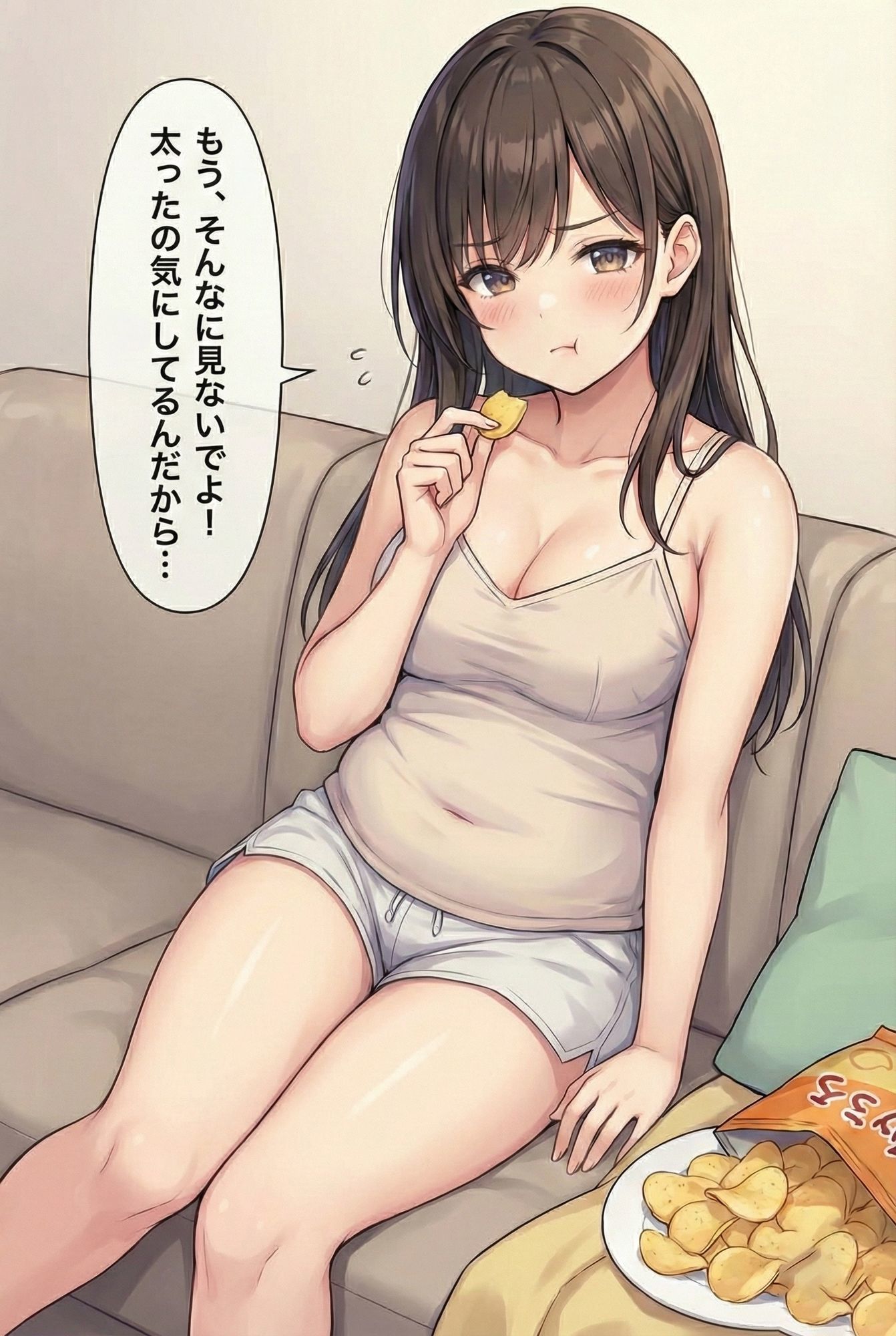 太らせぽっちゃり少女CG 【04】 サンプル6ページ目