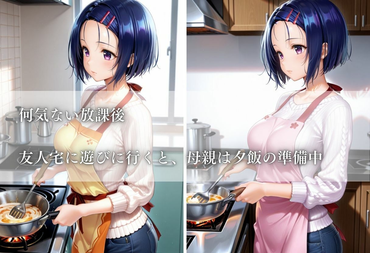 友達の母親に筆おろしされる話 Vol.1 サンプル2ページ目