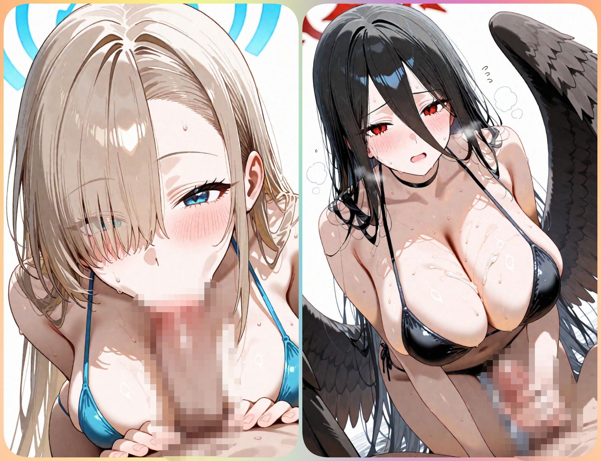 あまあまえっちタイム ブル〇カ編3 サンプル2ページ目