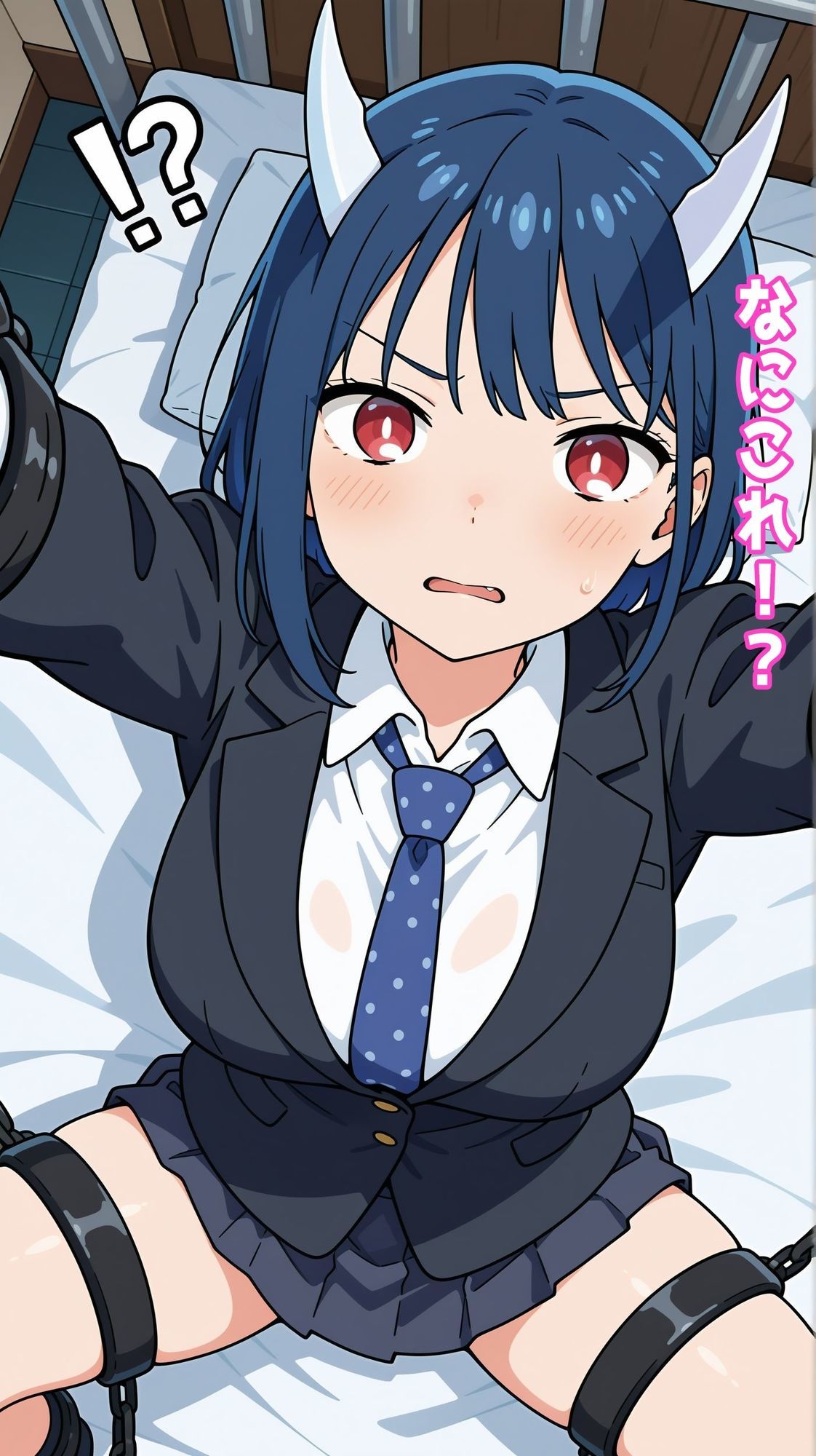 【一部セリフつき】あのヒロインにイタズラできる部屋 - ドラゴンJK編 -青〇ルリ - サンプル3ページ目