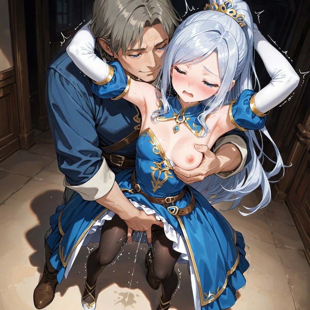 敗国の孕み袋 〜ロリ貧乳処女王女・貴族娘をロリコン貴族の都合の良い性処理おもちゃにする強●実践性教育指導〜貴族学園編 サンプル6ページ目