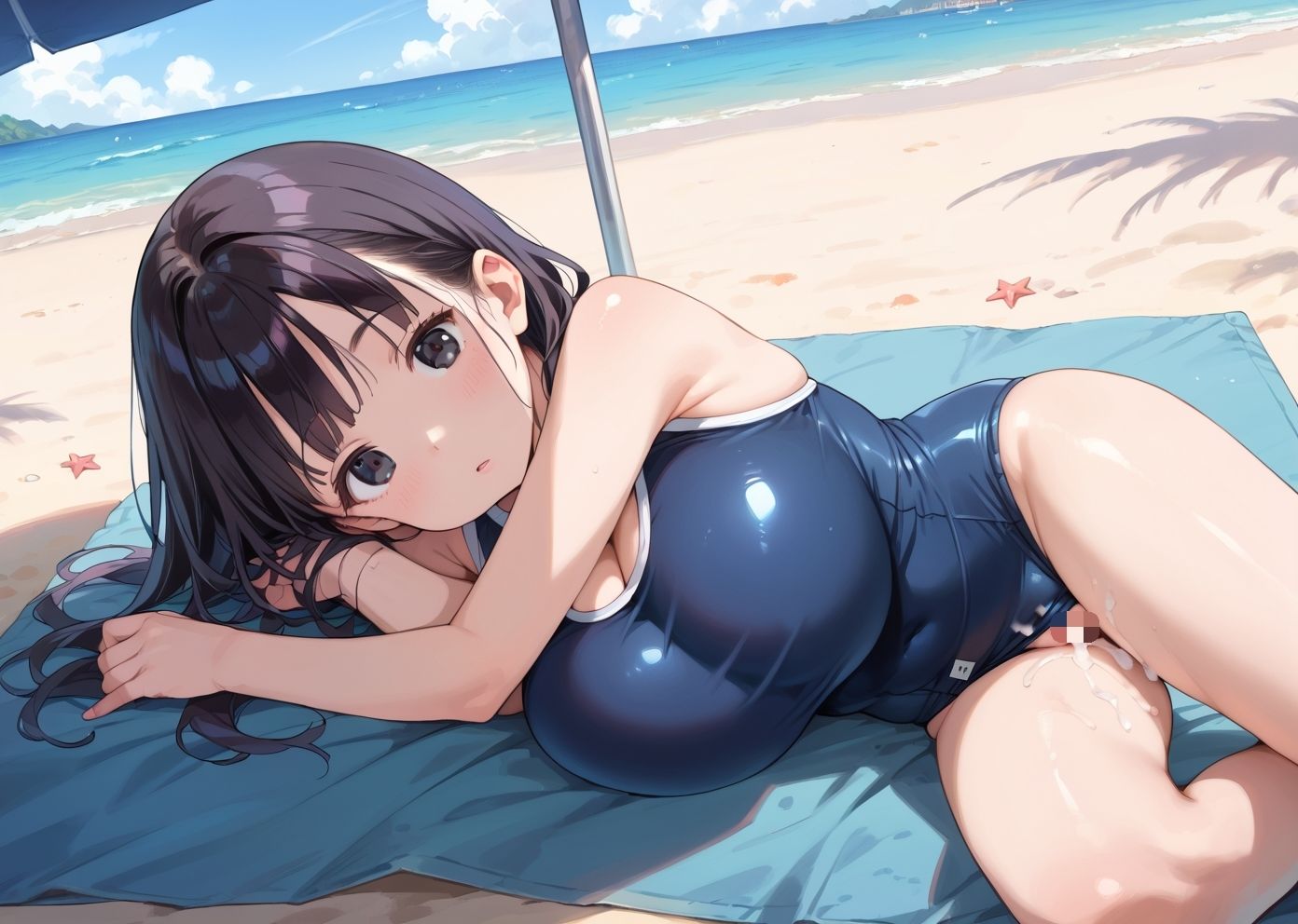 スク水えちえち委員長。CG画像集4 サンプル10ページ目