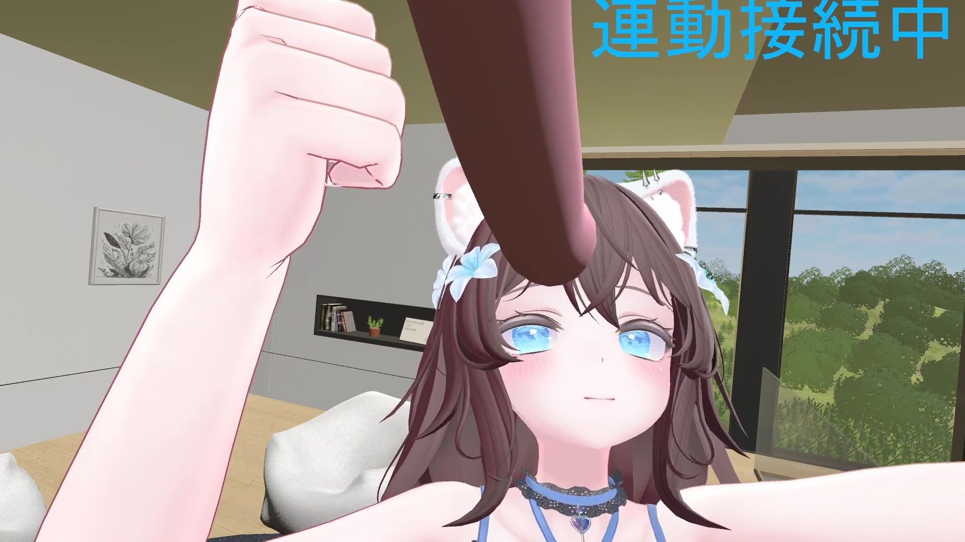 しれっと配信。連動おひるのちゅーにゃんまろ井栗まろん サンプル9ページ目