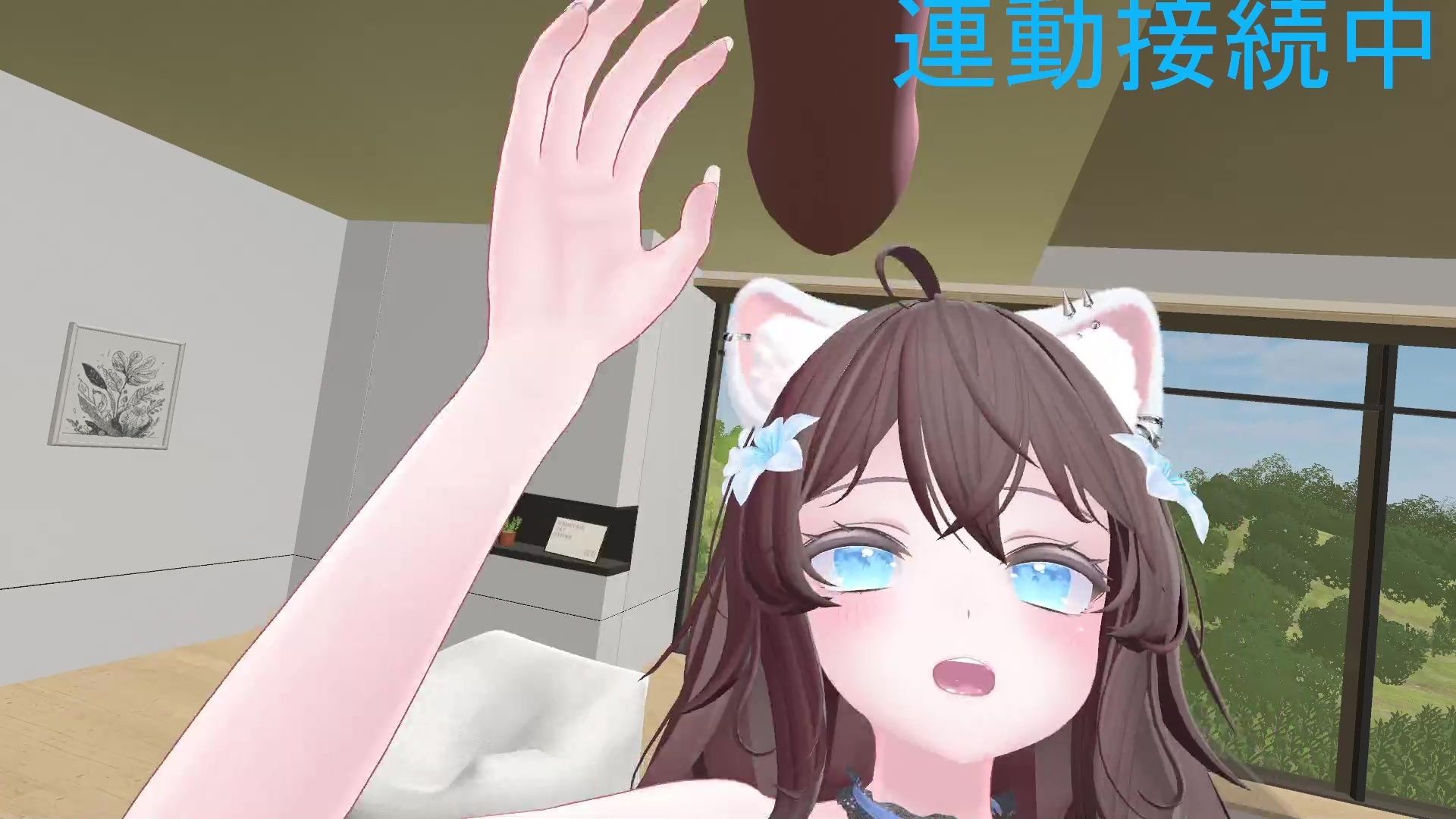 しれっと配信。連動おひるのちゅーにゃんまろ井栗まろん サンプル10ページ目