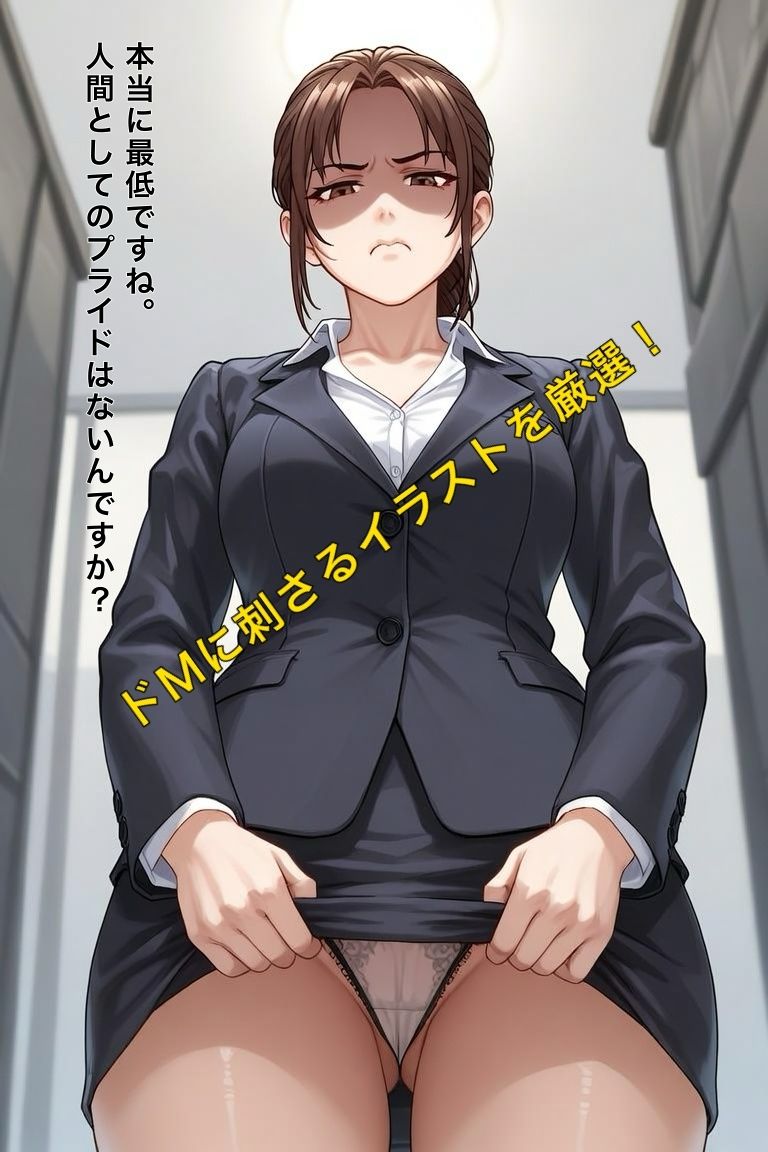 嫌々見せてくれる女性達シリーズ  OL編 サンプル2ページ目