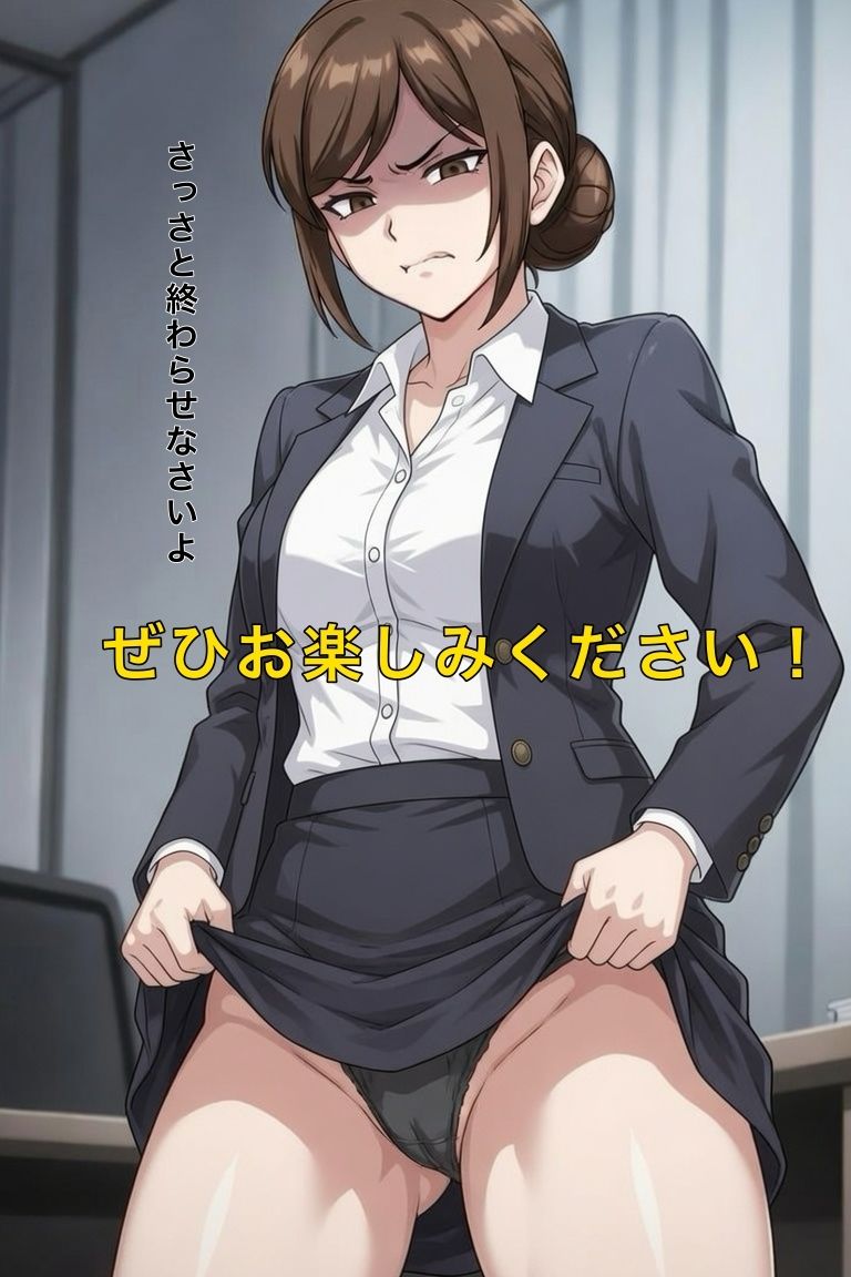 嫌々見せてくれる女性達シリーズ  OL編 サンプル3ページ目