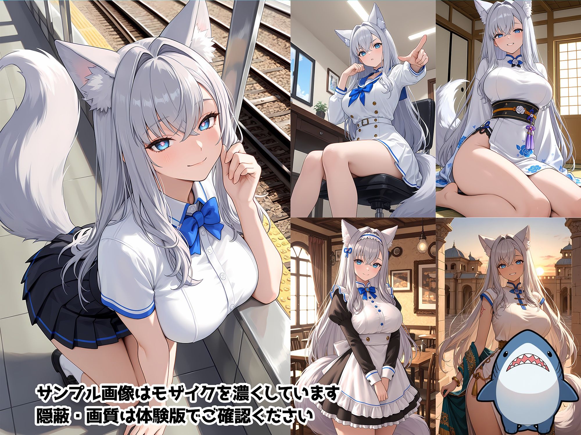 【白◯みしろ】みしろちゃんだってエッチがしたい！ サンプル1ページ目