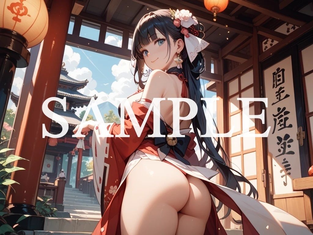 【豪華500枚セット】Sacred Shrine Maiden サンプル7ページ目