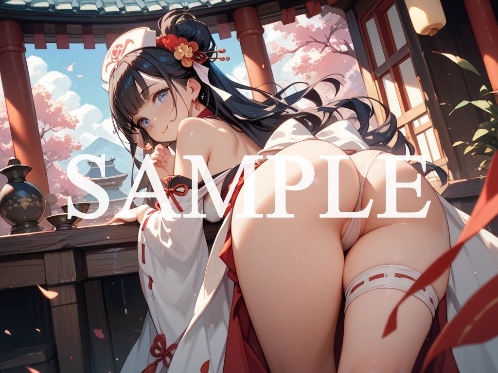 【豪華500枚セット】Sacred Shrine Maiden サンプル8ページ目