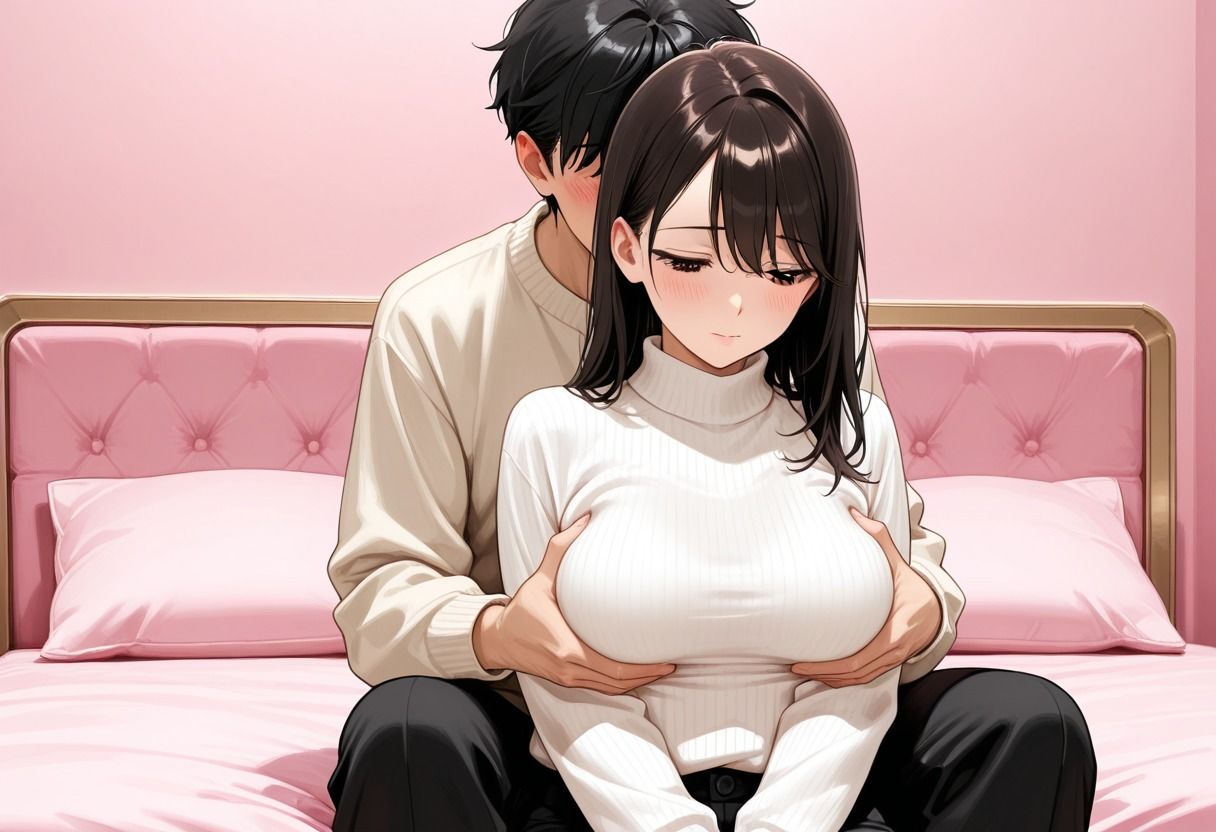 マッチングアプリで知り合ったドМなお姉さんとイチャラブSEX サンプル4ページ目