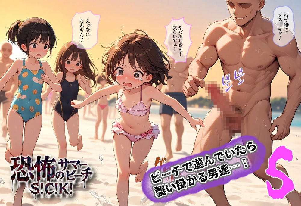 恐怖のサマービーチS！C！K！ サンプル1ページ目