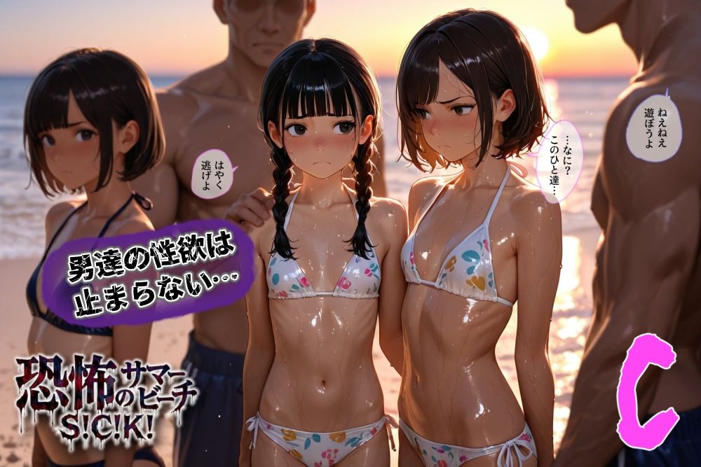 恐怖のサマービーチS！C！K！ サンプル3ページ目