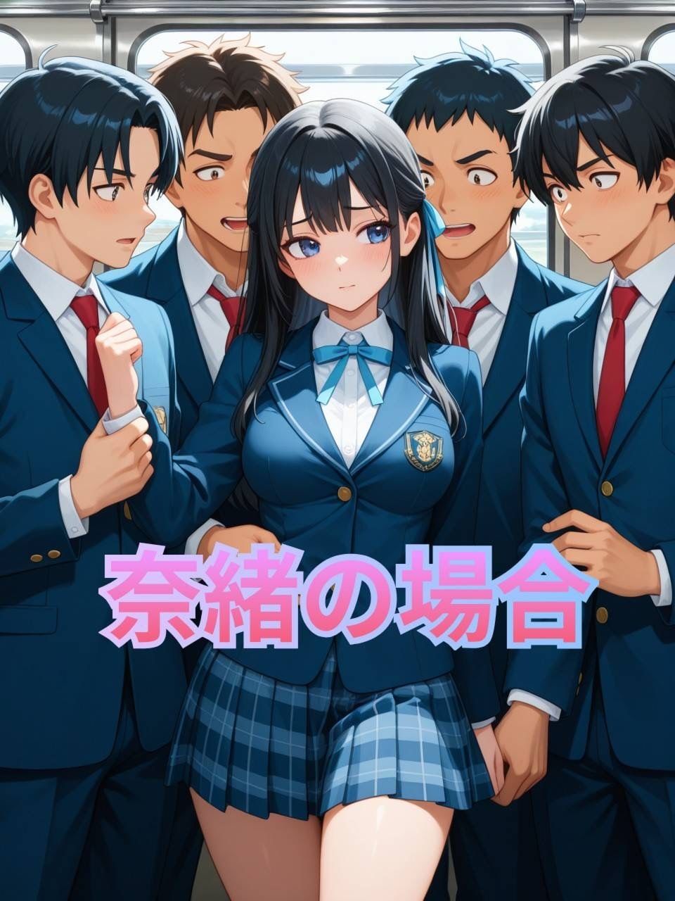 【地下鉄乱交線  「痴●快速」 アクメ行き2】 サンプル2ページ目