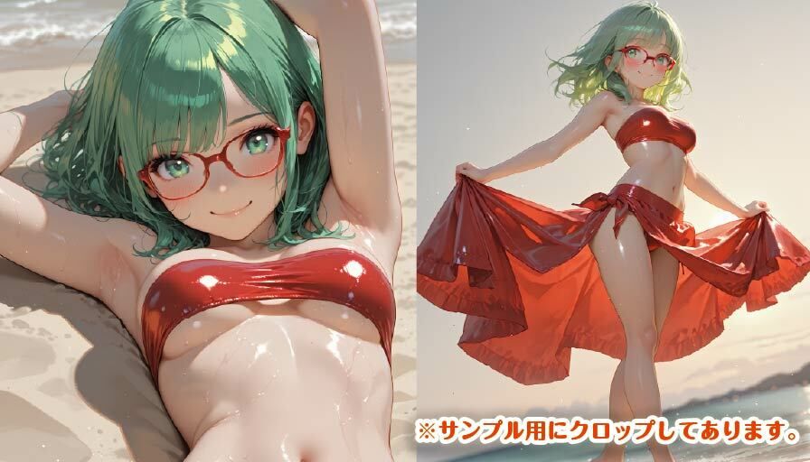 【4K】天乃のメイド ビキニフェスティバル カシア編 サンプル5ページ目