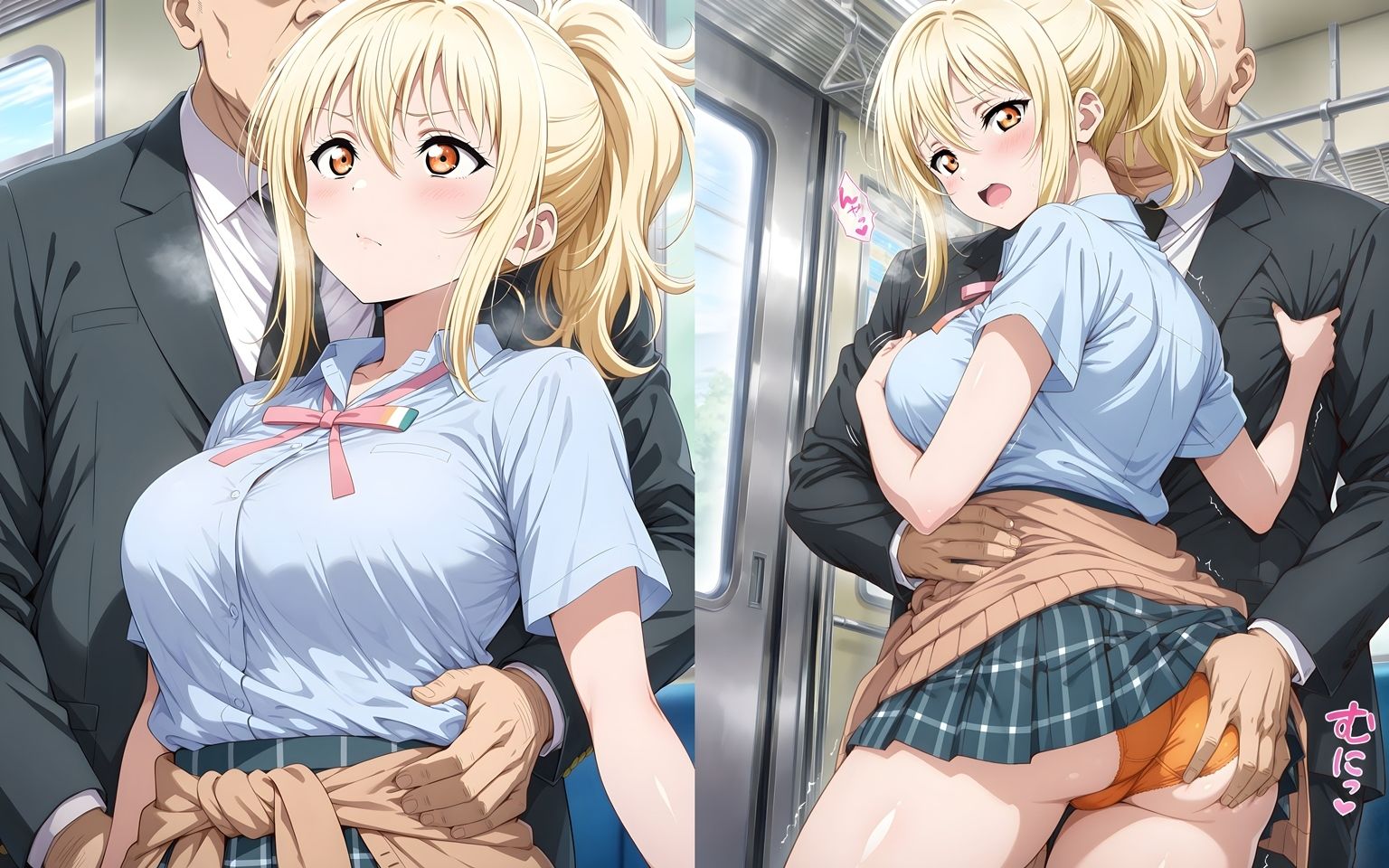 痴●おじさんに狙われたスクールアイドル3 サンプル2ページ目