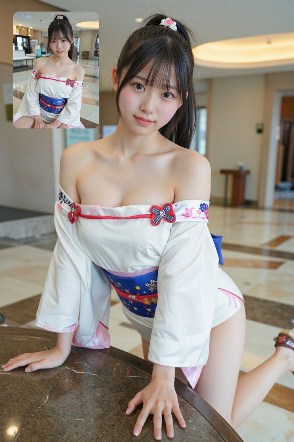 七色に着替えて、君を魅せる。神代れいか コスプレコレクション サンプル5ページ目
