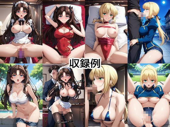 彼女にエロいお願いを全部かなえてもらってみた。〜セ○バー＆遠○凛編〜 サンプル9ページ目