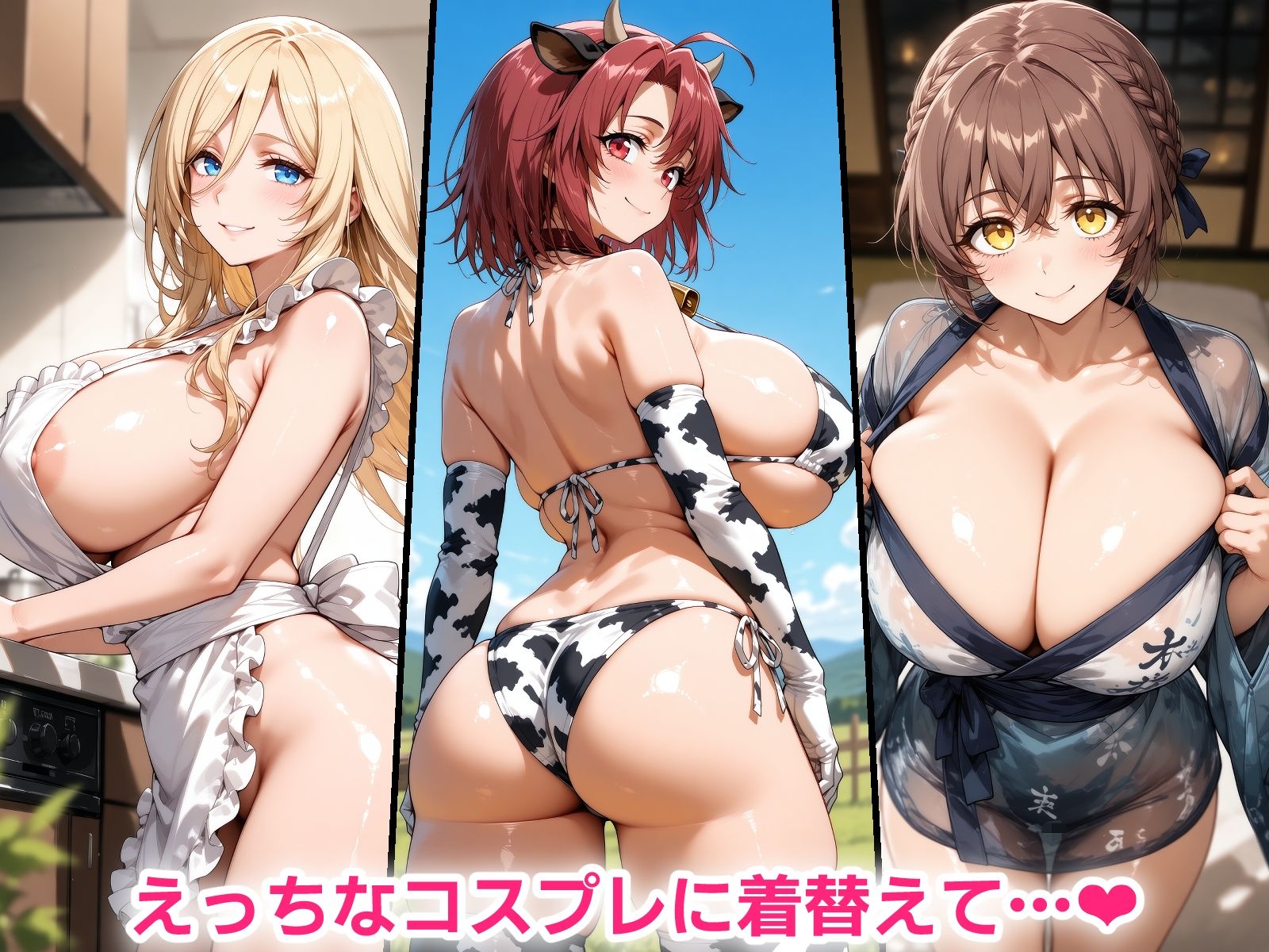 催●おじさんに寝取られる！ゴブリンの巨乳美少女たち〜全員メス堕ち・孕ませ〜 サンプル8ページ目