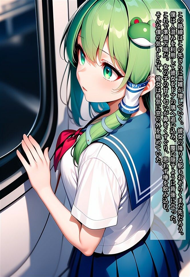 早苗ちゃんを盗撮したり痴○したりする話 サンプル3ページ目