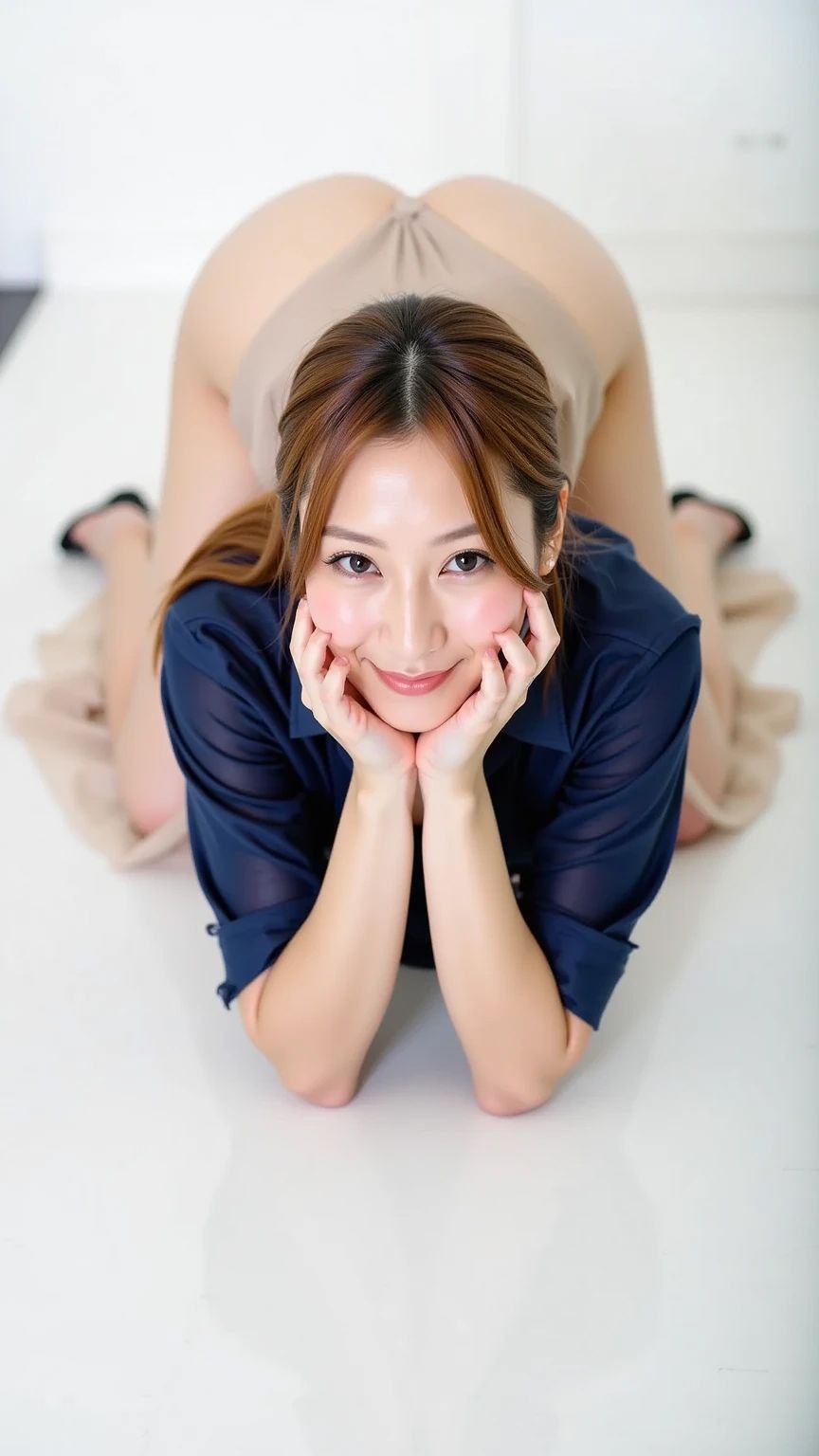 ピーチ・メトロノーム【P〇nterest60万再生】おしり突き上げ正面アングル写真集210枚 サンプル3ページ目