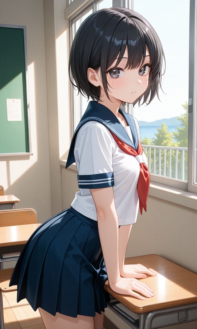 清楚な女学生がド変態フタナリ不審者になるまで記録 サンプル2ページ目
