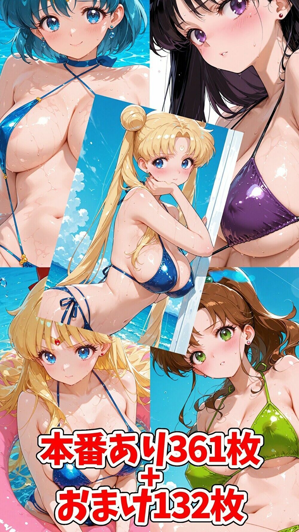 SEX戦士 バカンスエッチ編 サンプル6ページ目