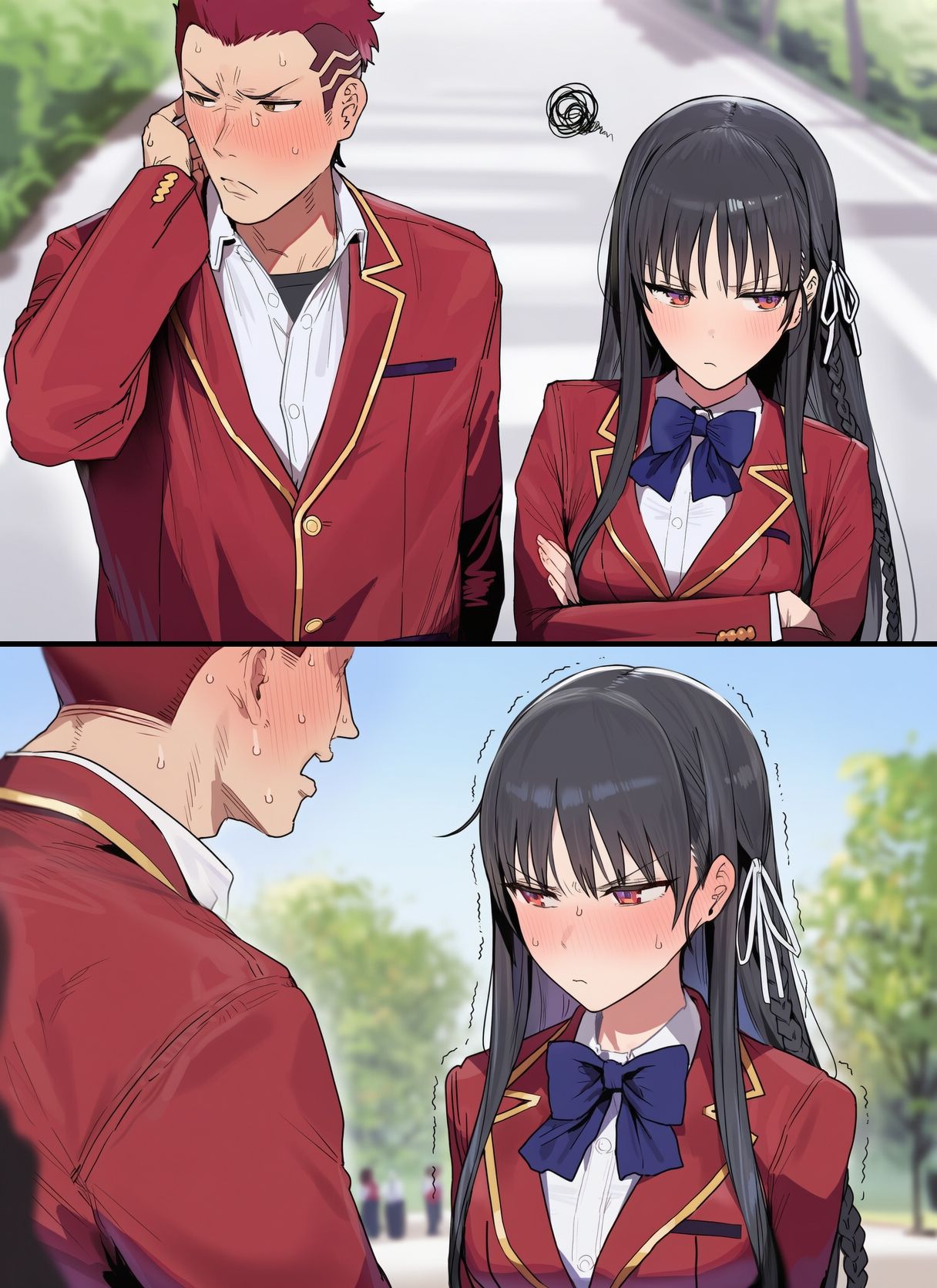 エリート少女たちのわからせ記録 サンプル2ページ目