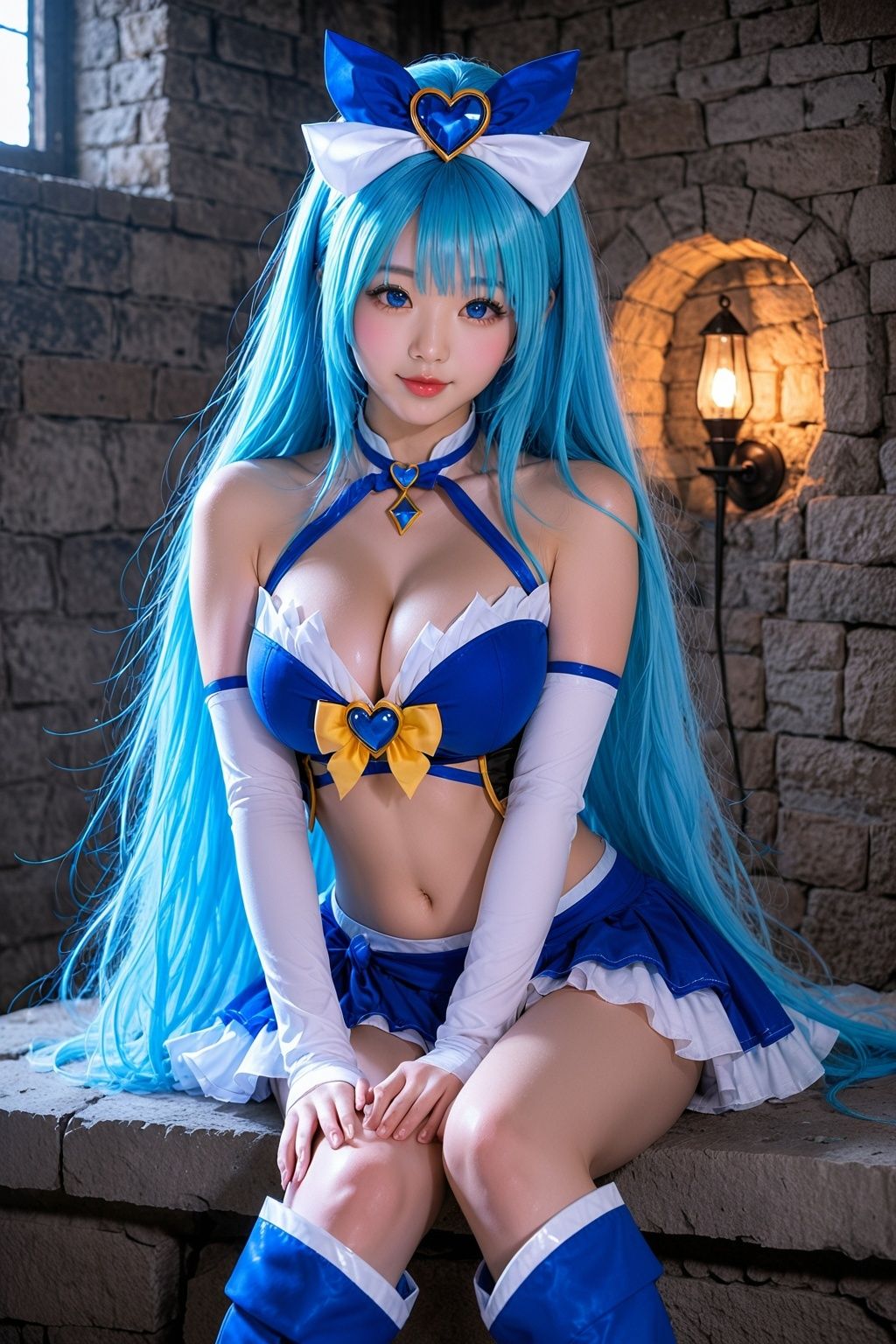堕とされた魔法少女マジカルラブタワー〜地下牢で犯●れ続ける敗北記録〜【379枚＋付録7枚】 サンプル1ページ目