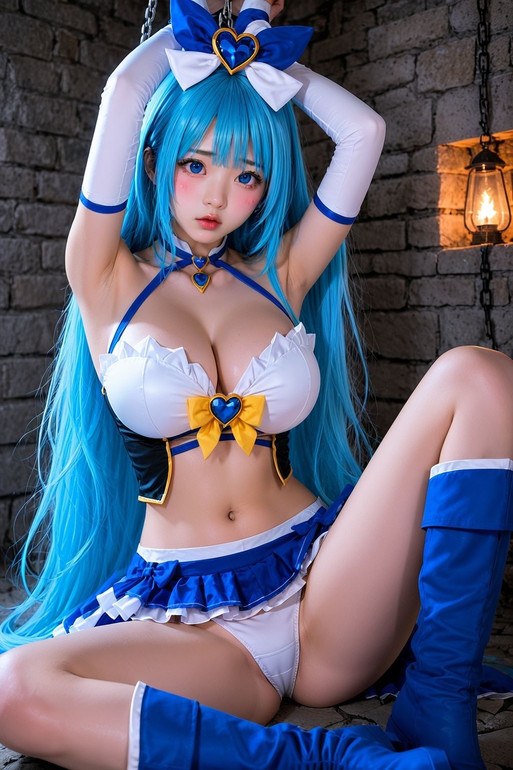 堕とされた魔法少女マジカルラブタワー〜地下牢で犯●れ続ける敗北記録〜【379枚＋付録7枚】 サンプル7ページ目