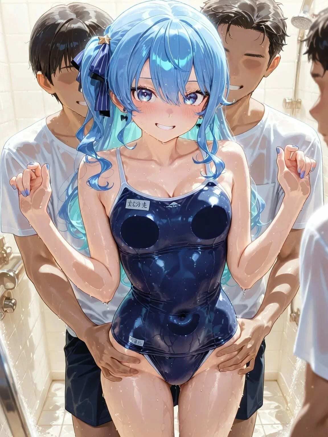 知らない男にいつでも寝取られ彼女-み〇-す〇せい サンプル1ページ目